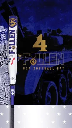 Clearance – 2022 Louisville Slugger 4 The Fallen ASA/USA Softball Bat: WBL2612010 -Baseball Bats Sales Store 22LS 4TF ASA SOCIAL STORY 1 800x