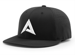 Anarchy Bats Anarchy CA I8503 Performance Hat - New Logo - Black/White