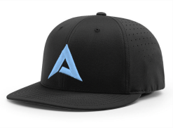 Anarchy Bats Anarchy CA I8503 Performance Hat - New Logo - Black/Carolina
