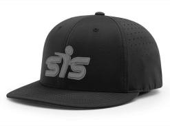Anarchy Bats Smash It Sports CA I8503 Performance Hat - Black/Charcoal