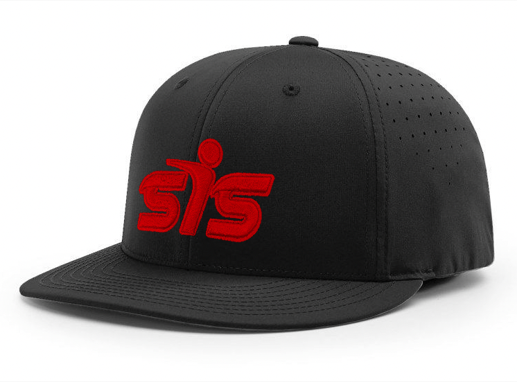 Anarchy Bats Smash It Sports CA I8503 Performance Hat - Black/Red 1 Anarchy Bats Smash It Sports CA I8503 Performance Hat - Black/Red
