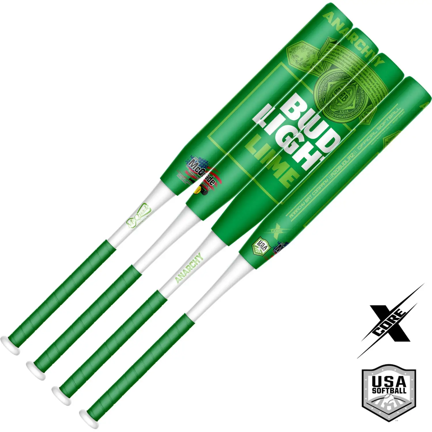 Anarchy Bats 2021 Anarchy Bud Light Lime Collectors Edition 2PC - 13"- 1oz End Load - USA/ASA Slowpitch Softball Bat A21ABLL13-1 2 1 Anarchy Bats 2021 Anarchy Bud Light Lime Collectors Edition 2PC - 13"- 1oz End Load - USA/ASA Slowpitch Softball Bat A21ABLL13-1 2