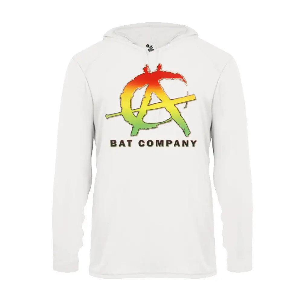 Anarchy Bats Anarchy Rasta Hooded Longsleeve Tee 1 Anarchy Bats Anarchy Rasta Hooded Longsleeve Tee