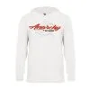 Anarchy Bats Anarchy Script Hooded Longsleeve Tee