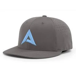 Anarchy Bats Anarchy CA I8503 Performance Hat - New Logo - Charcoal/Carolina