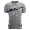 Anarchy Bats Anarchy Bat Company Short Sleeve Shirt - (Gray/New Logo Fade)