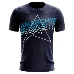 Anarchy Bats Anarchy Bat Company Short Sleeve Shirt - (Navy/New Logo Fade)