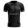Anarchy Bats Anarchy Bat Company Short Sleeve Shirt - Small Logo Repeat (Black/White)