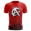 Anarchy Bats Anarchy Bat Company Short Sleeve Shirt - (Red/Black)