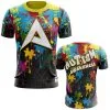Anarchy Bats Anarchy Bat Company Short Sleeve Shirt - Autism Awareness