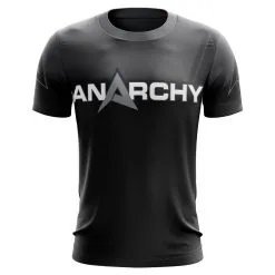 Anarchy Bats Anarchy Bat Company Short Sleeve Shirt - Grey/Black Fade