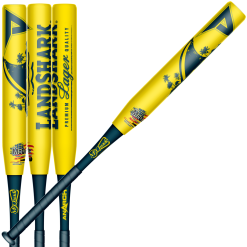 Anarchy Bats 2022 Anarchy Land Shark- Collectors Edition - 2PC - 13"- .5oz End Load - USSSA Slowpitch Softball Bat A22ULDST213-2