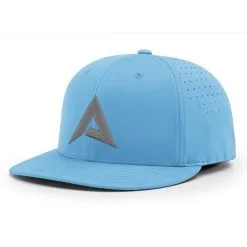Anarchy Bats Anarchy CA I8503 Performance Hat - New Logo - Carolina/Charcoal