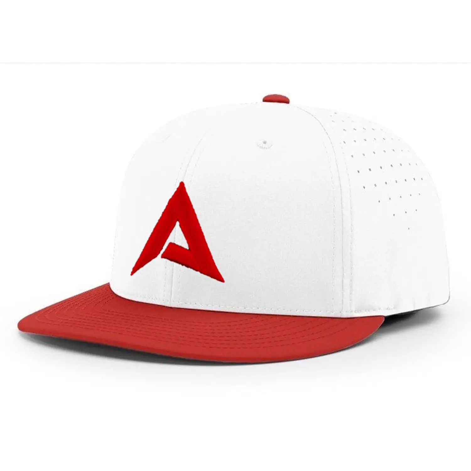 Anarchy Bats Anarchy CA I8503 Performance Hat - New Logo - White/Red/Red 1 Anarchy Bats Anarchy CA I8503 Performance Hat - New Logo - White/Red/Red