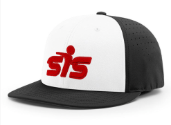 Anarchy Bats Smash It Sports CA I8503 Performance Hat - White/Black/Red