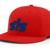 Anarchy Bats Smash It Sports CA I8503 Performance Hat - Red/Navy