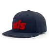 Anarchy Bats Smash It Sports CA I8503 Performance Hat - Navy/Red
