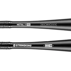 Clearance – 2022 StringKing Metal 2 PRO (-3) BBCOR Baseball Bat 8 Clearance – 2022 StringKing Metal 2 PRO (-3) BBCOR Baseball Bat -Baseball Bats Sales Store StringKing Metal 2 Pro BBCOR 33 Inch 30 Ounce Baseball Bat Close Up base 2x 800x