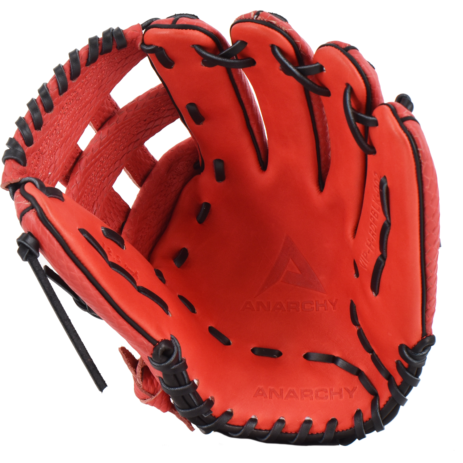 Anarchy Bats Viper Premium Leather Slowpitch Softball Fielding Glove Anarchy Edition - VIP-H-RDPBLK-002 2 Anarchy Bats Viper Premium Leather Slowpitch Softball Fielding Glove Anarchy Edition - VIP-H-RDPBLK-002 - Image 2