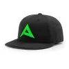 Anarchy Bats Anarchy PTS30 Performance Hat - New Logo - Black/Neon Green