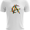 Anarchy Bats Anarchy Autism Awareness Short Sleeve SubDye Shirt