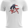 Anarchy Bats Anarchy Stars And Stripes Flag Short Sleeve SubDye Shirt