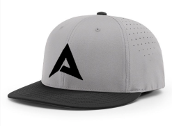 Anarchy Bats Anarchy CA I8503 Performance Hat - New Logo - Grey/Black/Black