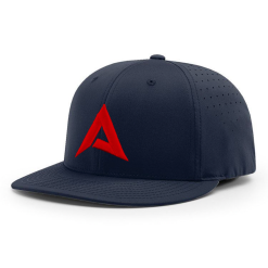 Anarchy Bats Anarchy CA I8503 Performance Hat - New Logo - Navy/Red