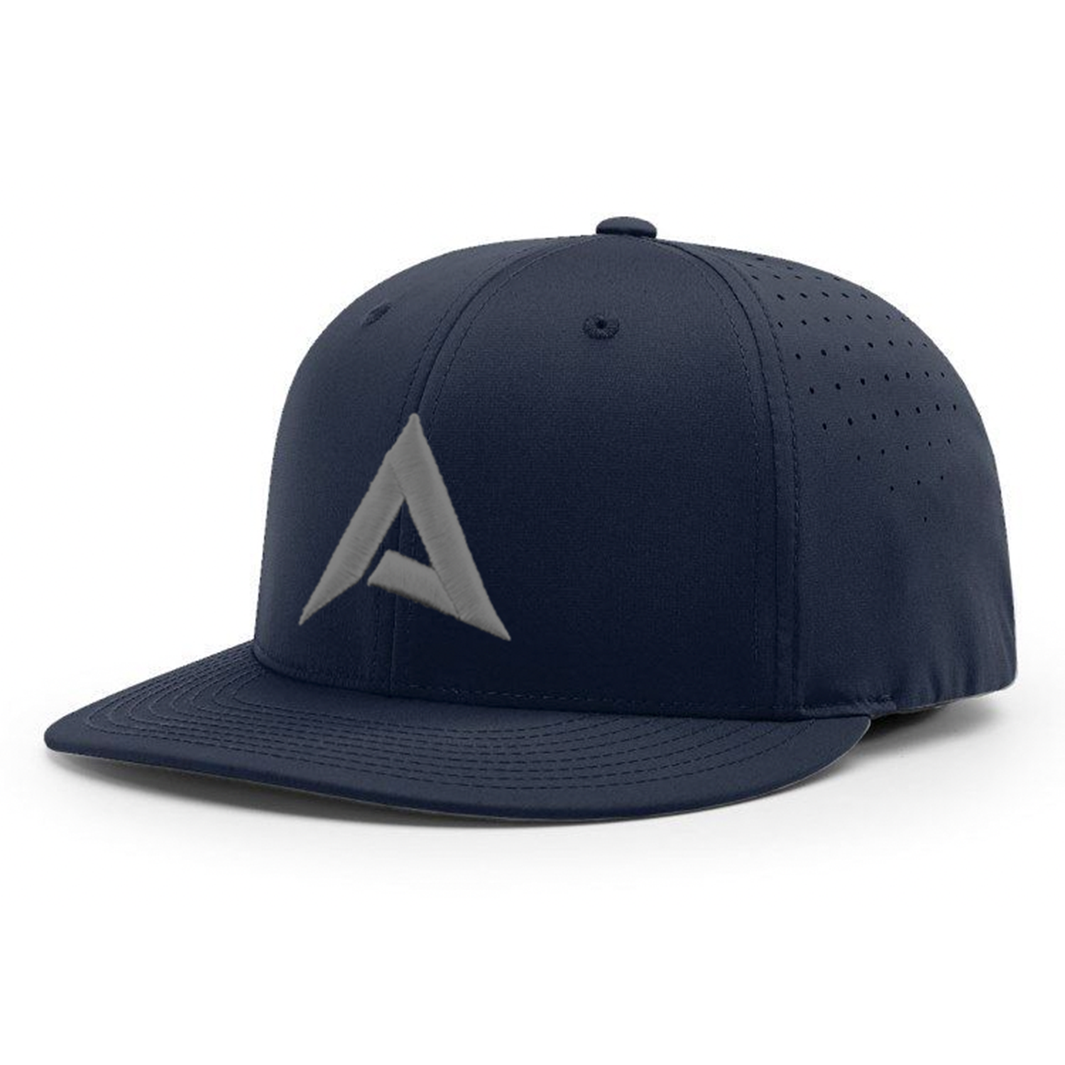 Anarchy Bats Anarchy CA I8503 Performance Hat - New Logo - Navy/Grey 1 Anarchy Bats Anarchy CA I8503 Performance Hat - New Logo - Navy/Grey
