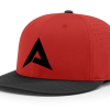 Anarchy Bats Anarchy CA I8503 - Performance Hat - New Logo - Red/Black/Black