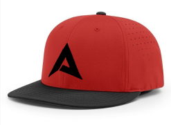 Anarchy Bats Anarchy CA I8503 - Performance Hat - New Logo - Red/Black/Black