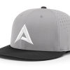 Anarchy Bats Anarchy CA I8503 Performance Hat - New Logo - Grey/Black/White