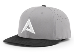 Anarchy Bats Anarchy CA I8503 Performance Hat - New Logo - Grey/Black/White