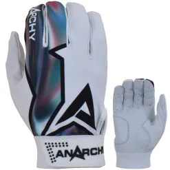 Anarchy Bats Anarchy Premium Batting Gloves- Iridescent