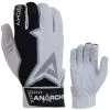 Anarchy Bats Anarchy Premium Batting Gloves- White/Black