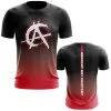 Anarchy Bats Anarchy Bat Company Short Sleeve Shirt - Fade (Black/Red)