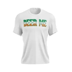 Anarchy Bats Beer Me Short Sleeve Shirt -Baseball Bats Sales Store beer me white