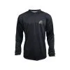 Anarchy Bats Anarchy Silver Foil Logo Quarter Zip Pullover - Black/Black