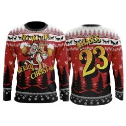Anarchy Bats HO HO HO Holiday Long Sleeve (Customized Buy-In)