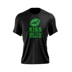 Anarchy Bats Irish-ish Short Sleeve Shirt -Baseball Bats Sales Store kiss me 2 black