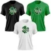 Anarchy Bats Lucky Clover Short Sleeve Shirt