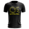 Anarchy Bats Overcome Average Short Sleeve Shirt - Fade (Black/Yellow)