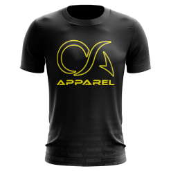 Anarchy Bats Overcome Average Short Sleeve Shirt - Fade (Black/Yellow)