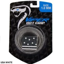Anarchy Bats Viper Premium Performance Bat Grips -Baseball Bats Sales Store usa white