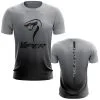 Anarchy Bats Viper Sports Short Sleeve Shirt - Fade (Black/Charcoal)